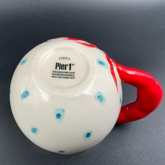 Pier 1 Vintage Crab Coffee Mug - Picture 6 of 7